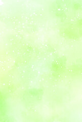 背景素材_水彩テクスチャ_黄緑