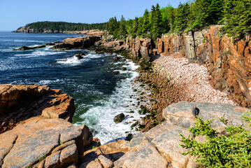 Fototapeta na wymiar Maine Coast, Acadia Nat'l Park