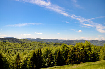 Mountains summer landscape 
