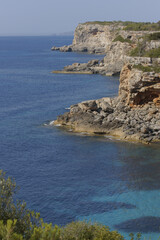 Costa de Migjorn.Santanyi. Migjorn.Mallorca.Baleares.España.