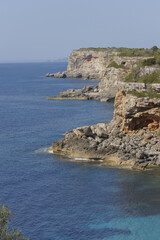 Costa de Migjorn.Santanyi. Migjorn.Mallorca.Baleares.España.