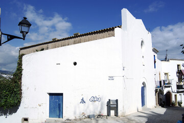 Iglesia del Hospitalet (s.XVII). Dalt Vila.Eivissa.Ibiza.Islas Pitiusas.Baleares.España.