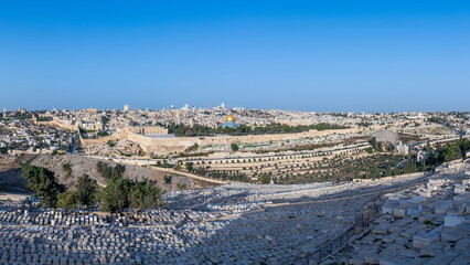 Jerusalem Sunrise at Mount of Olives
