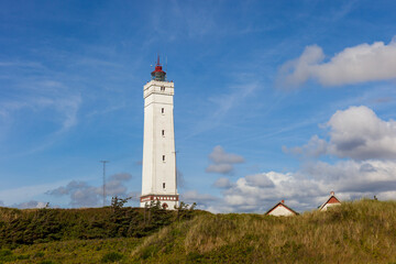Fototapeta na wymiar Leuchtturm von Blåvand