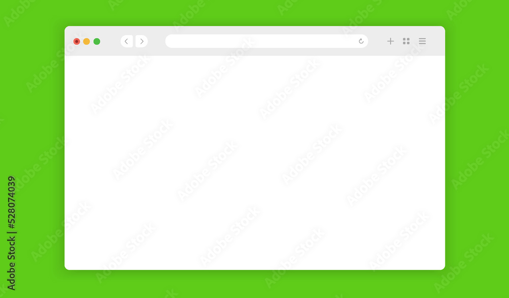 Aufkleber Web browser, internet browser search engine. Search bar for ui ux design and web site. Search address and navigation bar icon. Collection of search form templates for websites