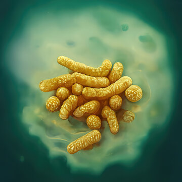 Microscopic View Of Cholera Bacteria