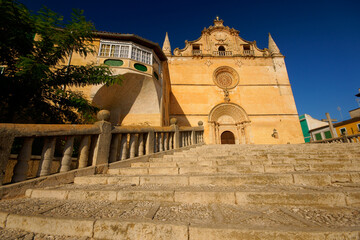 Iglesia de Sant Miquel (1248).Felanitx.Mallorca.Baleares.España.