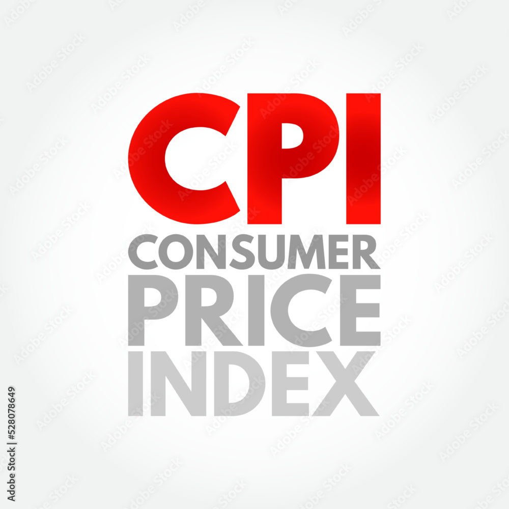 Poster cpi consumer price index - measures the average change in prices over time that consumers pay for a 