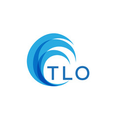 TLO letter logo. TLO blue image on white background. TLO Monogram logo design for entrepreneur and business. TLO best icon.

