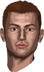 Portrait of as young man