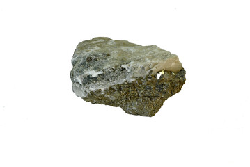 beautiful stone on a white background