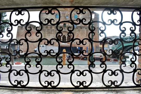 wrought gate