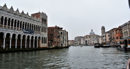 Naklejka premium grand canal in Venice Italy 