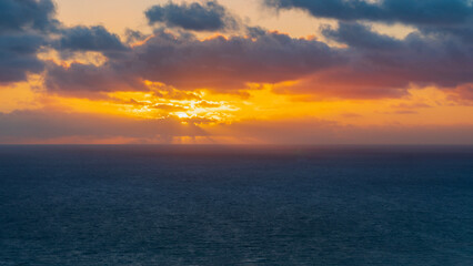 Fototapeta premium Lanikai Pillbox Sunrise Hike 