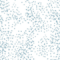 Fantasy messy freehand doodle geometric shapes seamless pattern.  Infinity ditsy scribble abstract card, layout. Creative background. Textile, fabric, wrapping paper.