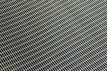 Background, texture metal lattice with rectangular cells