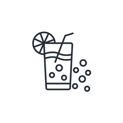 juice icons  symbol vector elements for infographic web