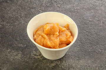 Delicous superfood - cod fish caviar
