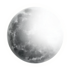 Afwasbaar Fotobehang Volle maan moon in the night