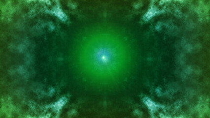 abstract green planet .Fantasy background