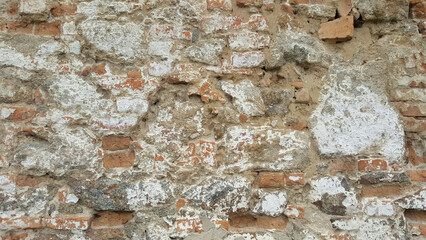 stone wall texture old brown