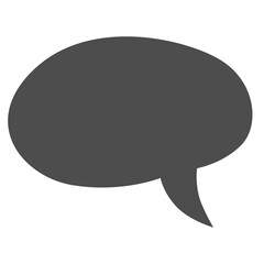 Speech bubble hand draw doodle.