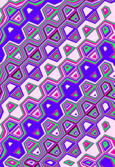 Aztec style wrapping paper design