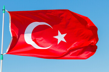 Turkish Flag, Turkey and Turkish Flag Background Design