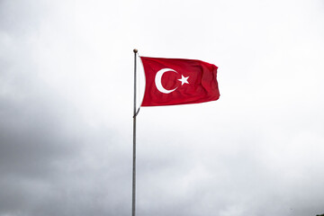 Turkish Flag, Turkey and Turkish Flag Background Design