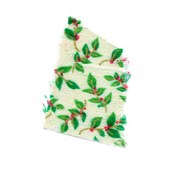 shreds of fabrics elements