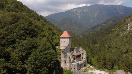 Fototapeta na wymiar The castle Rock. Slovenia