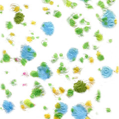 isolated watercolor background colorful bright element