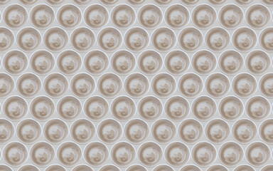 seamless pattern with circles pattern graphic art design wallpaper 