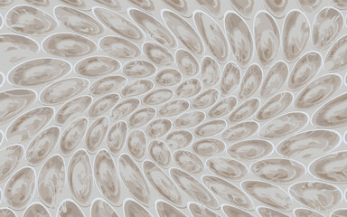 white marble texture lace pattern brown spiral design art wallpaper