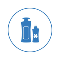 Liquid lotion body care oil icon | Circle version icon |