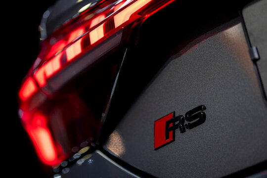 Audi RS logo emblem sign