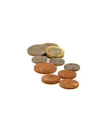 detailed close up of shining money coin