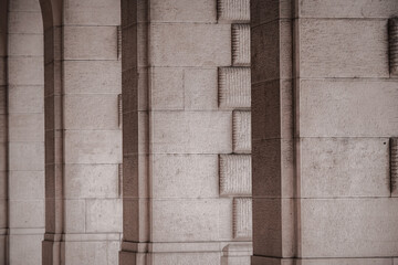 Perspective of large columns