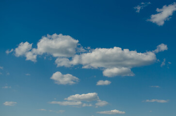 Blue sky with a clouds.