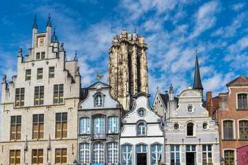 Bürgerhäuser in Mechelen - Belgien