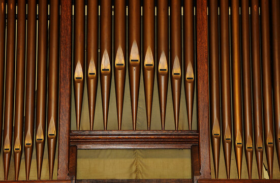 pipes of an old organ