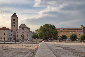 Fototapeta na wymiar Benedictine Monastery of St. Maria in Zadar
