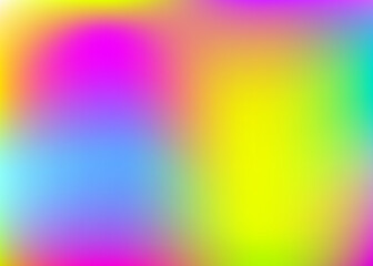 Abstract Texture. Neon Vector. Trendy Fluid. Violet Shiny Gradient. Hipster Flyer. Iridescent Background. Blur Minimalist Illustration. Pearlescent Gradient. Pink Abstract Texture