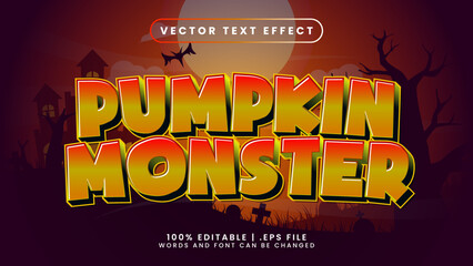 Creepy house 3d editable text effect with halloween and scary text style