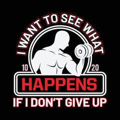 gym t shirt design vector