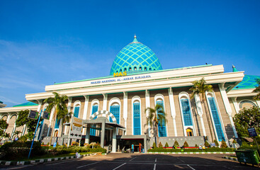 Al-Akbar National Mosque Surabaya, the biggest mosque in Surabaya, East Java Province. The place...