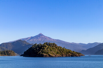 Island, Volcan Villarrica, Chile