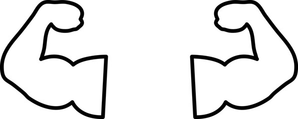 biceps. biceps icon. sign design. Vector illustration on white background..eps