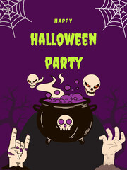 halloween party invitation
