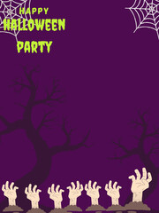 halloween party background